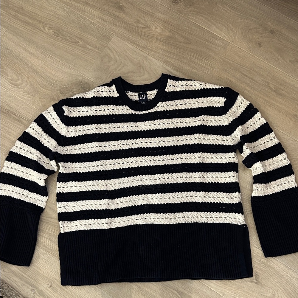 Striped Knit Sweater